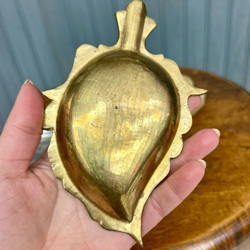 Vintage Trinket Dish Lot, Brass, Wilton Pewter, Mexican Onyx EUC